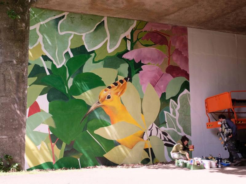 Bubulilla, une nouvelle fresque murale 2022